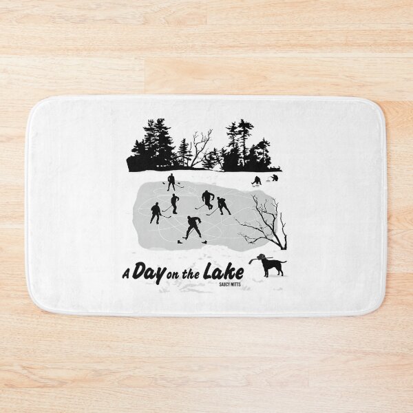Item preview, Day On The Lake Hockey designed and sold by abe-lingram.