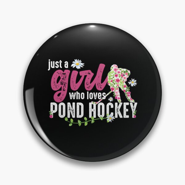 Item preview,  Just A Girl Who Loves Pond Hockey designed and sold by abe-lingram.