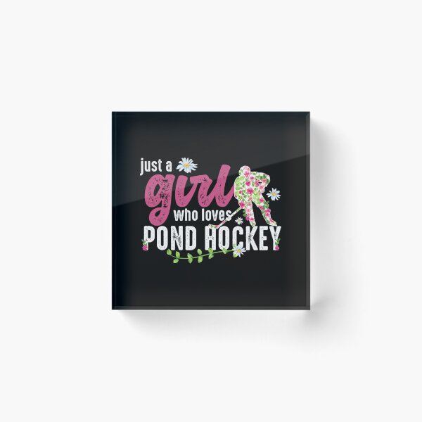 Item preview,  Just A Girl Who Loves Pond Hockey designed and sold by abe-lingram.