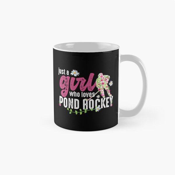 Item preview,  Just A Girl Who Loves Pond Hockey designed and sold by abe-lingram.