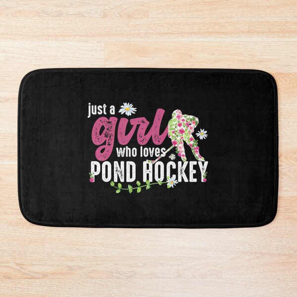 Item preview,  Just A Girl Who Loves Pond Hockey designed and sold by abe-lingram.
