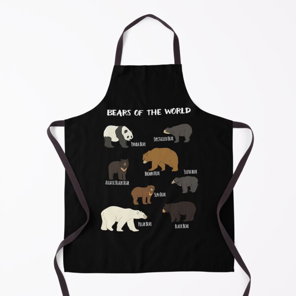 Item preview, Bears Of The World Grizzly Bear Panda Black Polar designed and sold by oulzpfsfq10.