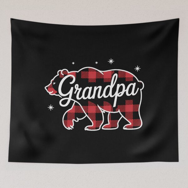 Item preview, GRANDPA BEAR Family Christmas Xmas designed and sold by LunaCrazeArt.