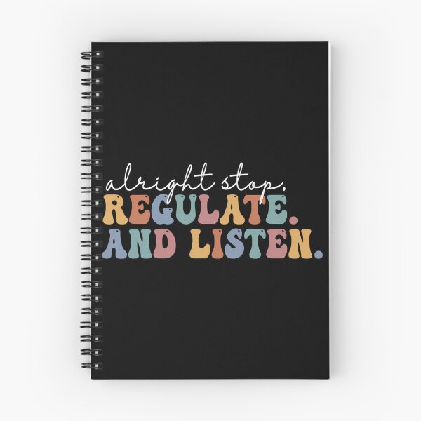Item preview, All right stop Regulate and Listen Teacher Retro for 	 		 designed and sold by arnybnuda5.