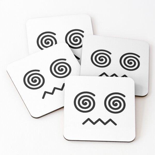 Item preview, Sweet kawaii confused face designed and sold by BlushyPrint.