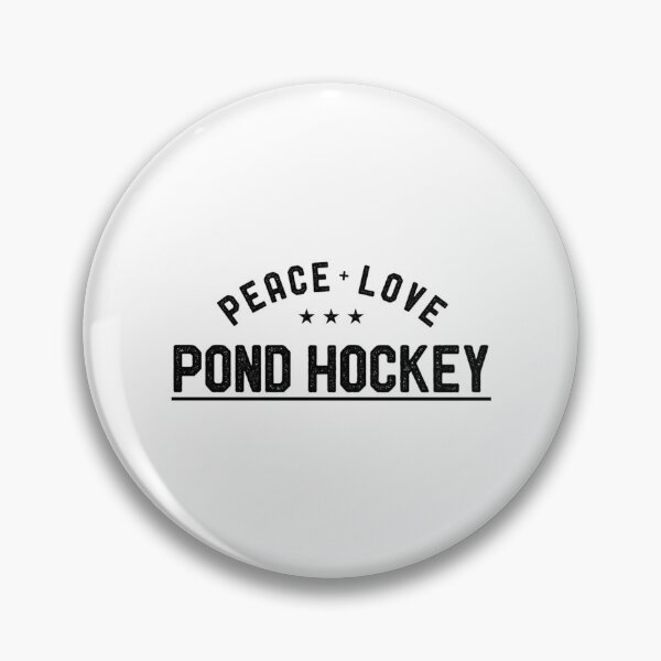 Item preview, Peace Love Pond Hockey Vintage Design For designed and sold by abe-lingram.