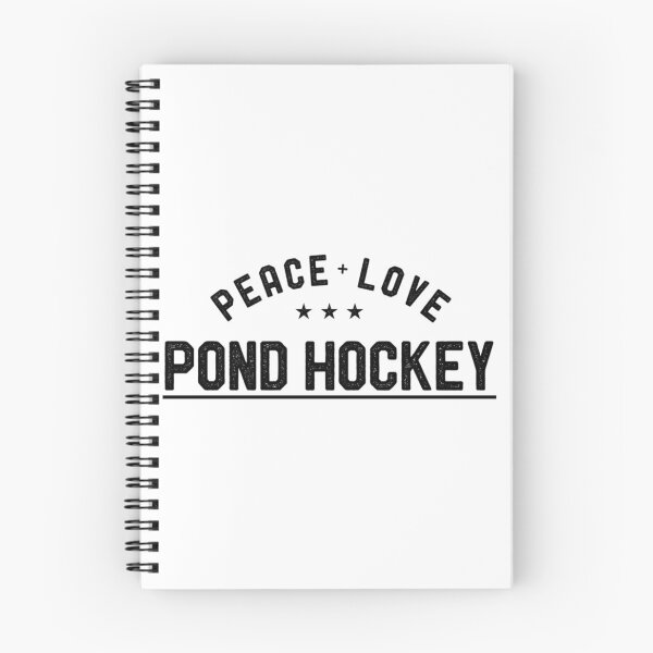 Item preview, Peace Love Pond Hockey Vintage Design For designed and sold by abe-lingram.