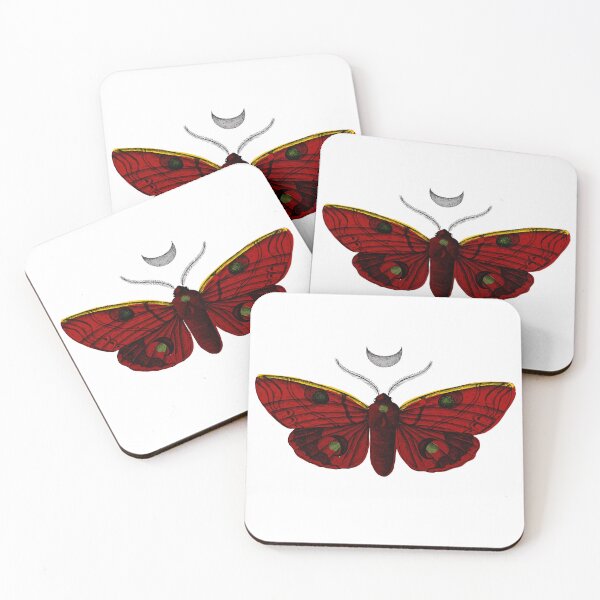 Item preview, Crimson Moth - Heartless Hunter designed and sold by BookishApparell.