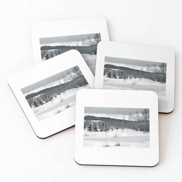 Item preview, Black And White Pond Hockey designed and sold by abe-lingram.