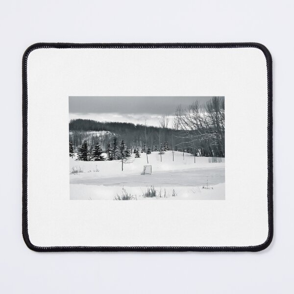 Item preview, Black And White Pond Hockey designed and sold by abe-lingram.