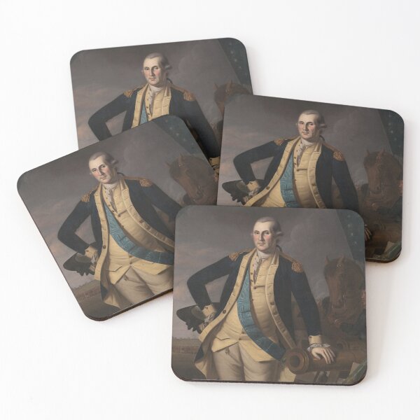 Item preview, George Washington at Princeton, c. 1779. Charles Willson Peale (American, 1741–1827) designed and sold by Vintage Designs +.