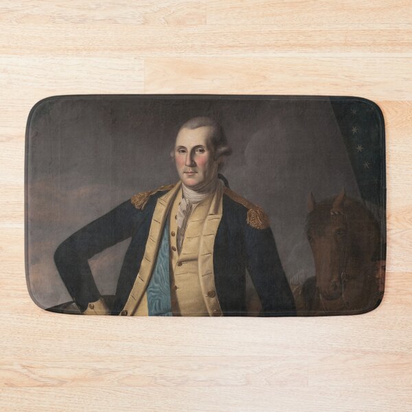 Item preview, George Washington at Princeton, c. 1779. Charles Willson Peale (American, 1741–1827) designed and sold by Vintage Designs +.