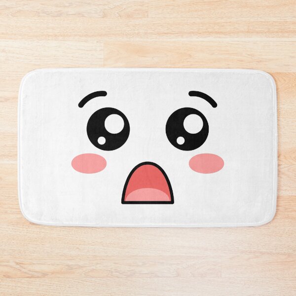 Item preview, Adorable kawaii blushing surprised face designed and sold by BlushyPrint.