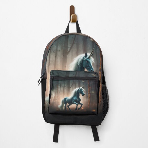 Item preview, Unicorn In Burning Woods designed and sold by JenchiDesigns.