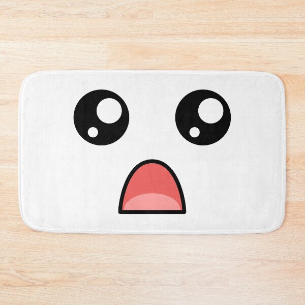 Item preview, Cute kawaii surprised face designed and sold by BlushyPrint.