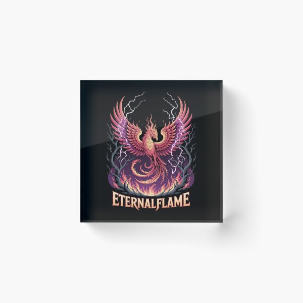 Item preview, Eternal Flame – Majestic Phoenix Rising Spirit designed and sold by Taans-Creation.