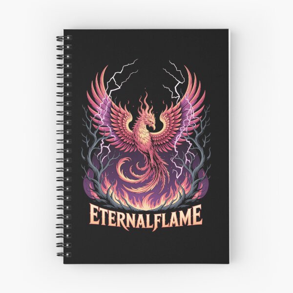 Item preview, Eternal Flame – Majestic Phoenix Rising Spirit designed and sold by Taans-Creation.
