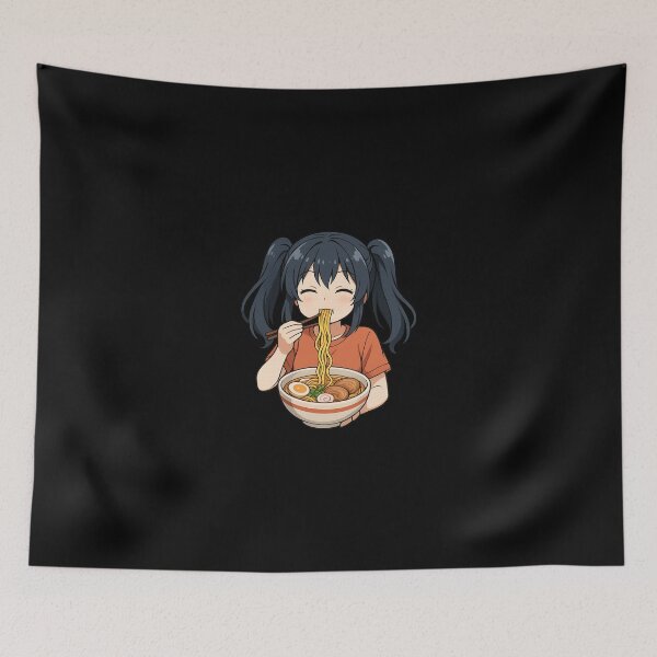 Item preview, Anime Ramen Happiness designed and sold by RyoSaeba90.