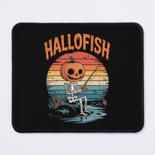 Item preview, Halloween Fishing Fisherman Spooky Fish Lovers designed and sold by Turbotine.