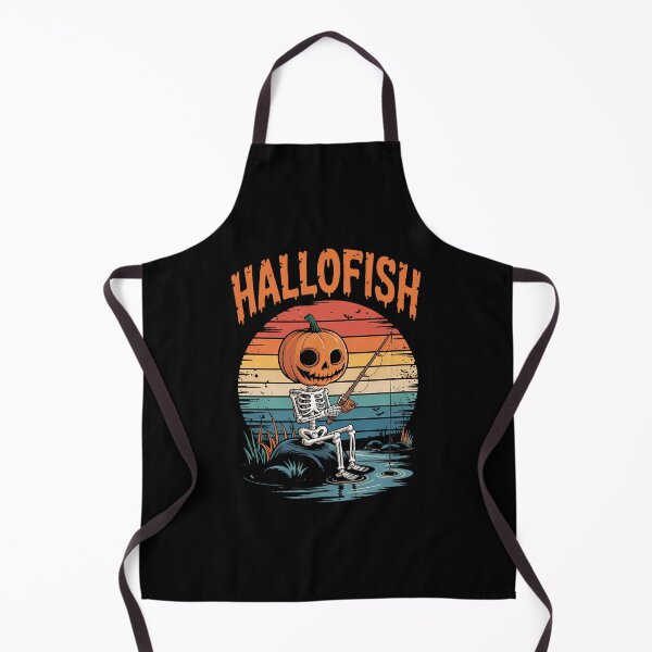 Item preview, Halloween Fishing Fisherman Spooky Fish Lovers designed and sold by Turbotine.
