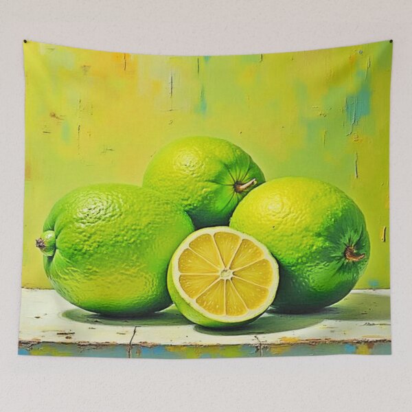 Item preview, Limes' Bright Summer Pop Design designed and sold by Health And Fitness Posts e-Store.