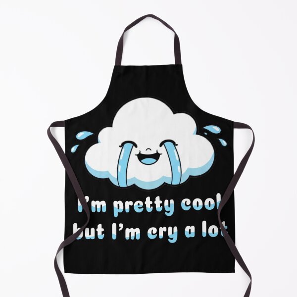 Item preview, Crying Cloud Meme – Cute Cartoon with Viral Quote designed and sold by Whisky1111.