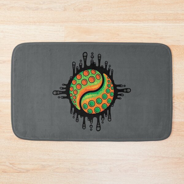 Item preview, Inky Octopus Tentacle Yin Yang Symbol designed and sold by fizzgig.
