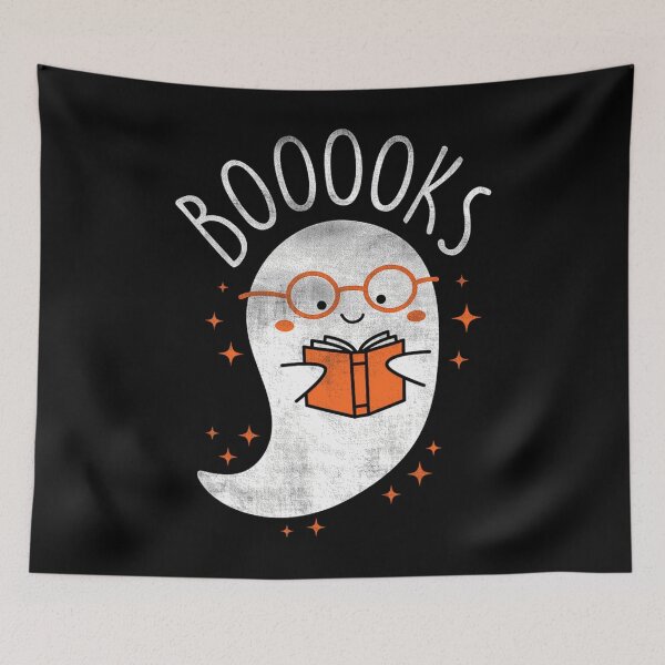 Item preview, Cute Ghost Book Reading Halloween Teacher Top 		 designed and sold by uycjqwpz24.