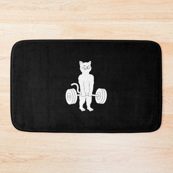 Item preview, Cat Deadlift 	 - Powerlifting Kitty Sweater	 designed and sold by lcnnhwzssux44.