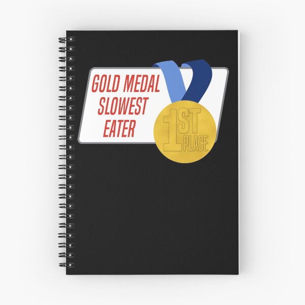 Item preview, Slowest Eater Gold Medal Funny Family Award Gift designed and sold by saltedcottonco.