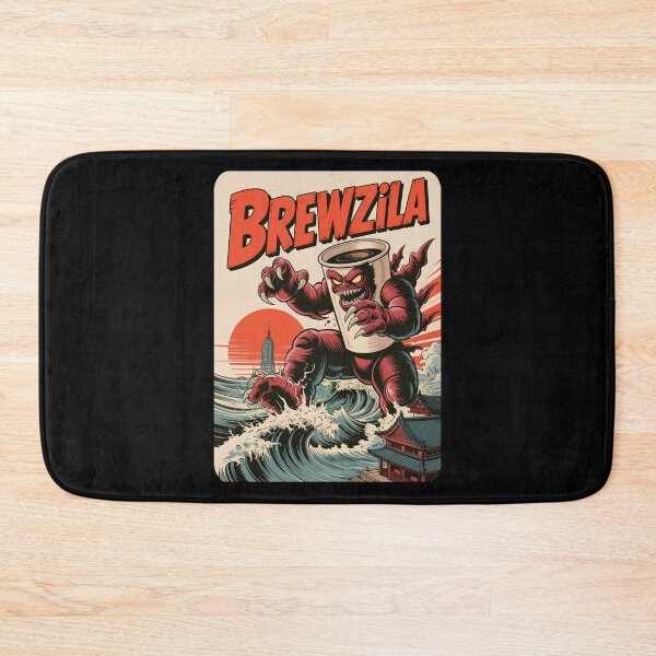 Item preview, Brewzila – Coffee Monster Rising designed and sold by SidTastic .