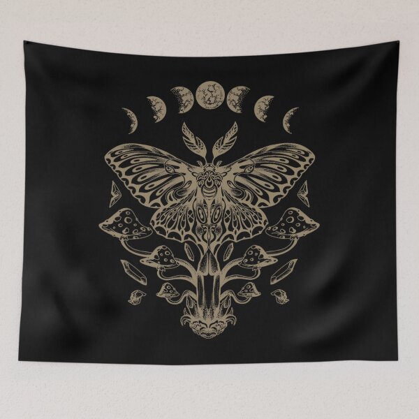 Item preview, Butterfly Grunge Fairycore Aesthetic Luna Moth Mushrooms Y2K 		 designed and sold by xeomewvcwrn15.