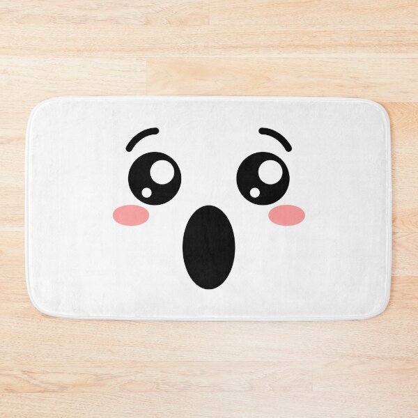 Item preview, Cute kawaii blushing surprised face designed and sold by BlushyPrint.