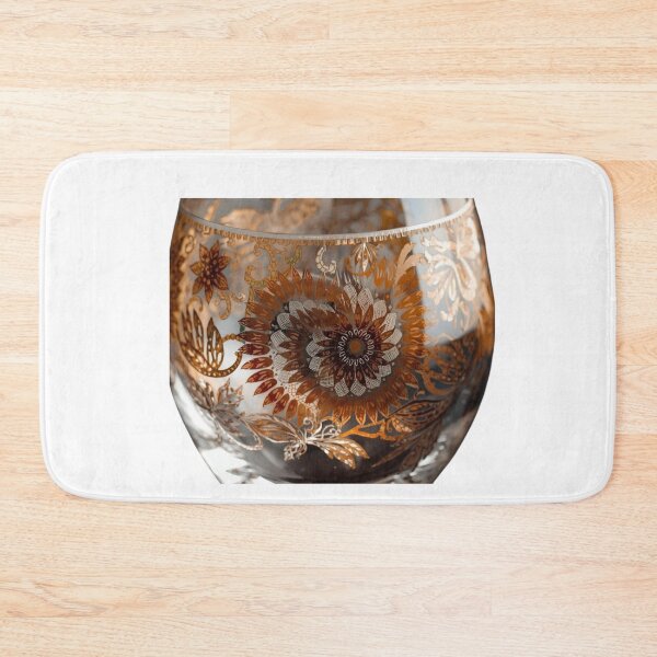 Item preview, Anatolian motif glasses desing /unique gift ıdea /  made just for you/unique gift for special occasions/folk art pattern set  designed and sold by Raindreamart.