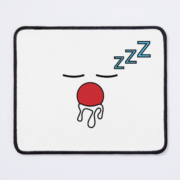 Item preview, Cute kawaii sleeping drooling face designed and sold by BlushyPrint.