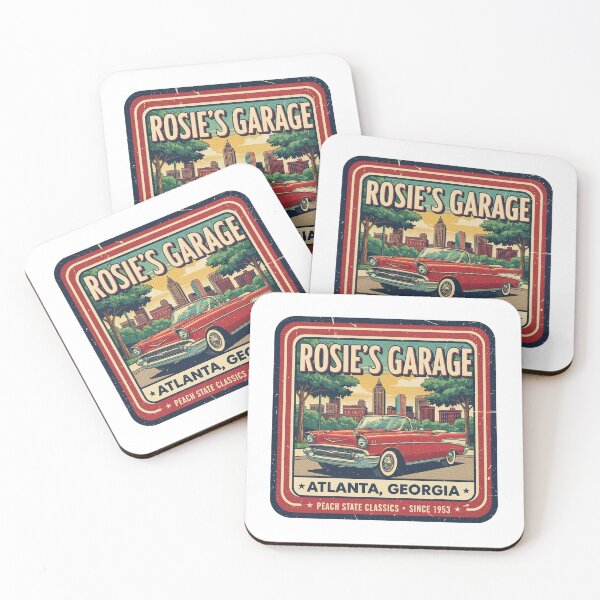 Item preview, Rosie's Garage - Atlanta, Georgia - Peach State Classics Since 1953 designed and sold by RedDelaney.