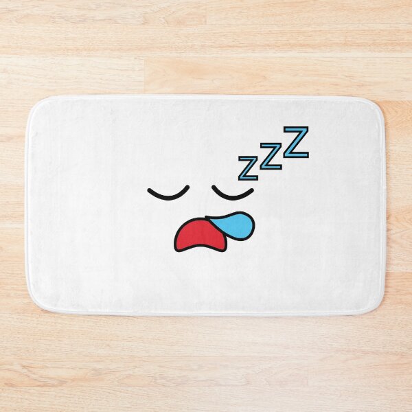 Item preview, Sweet kawaii sleeping face designed and sold by BlushyPrint.