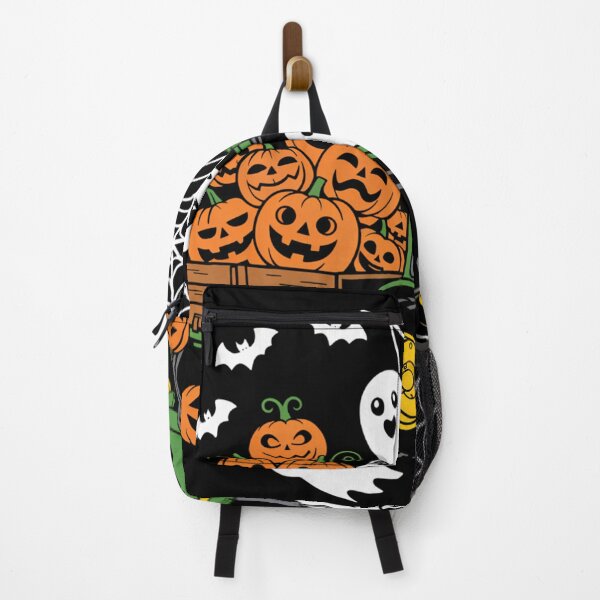 Item preview, Halloween Tractor Farming Pumpkin Farm Spooky designed and sold by Turbotine.