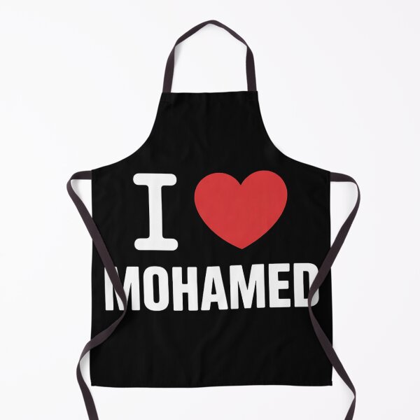 Item preview, Bold I Love Mohamed Typography designed and sold by dianadouri.