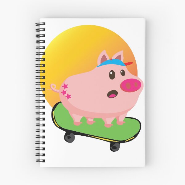 Item preview, Skater pig skateboard designed and sold by tarek25.