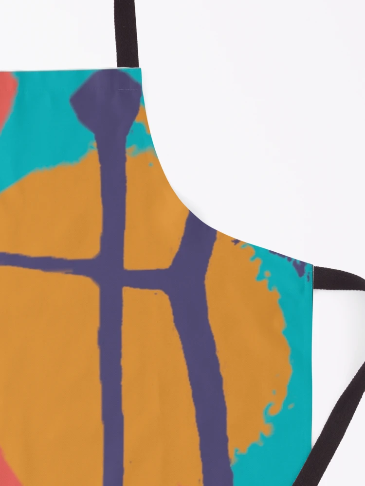 Thumbnail 3 of 6, Apron, Abstract Mark 01 designed and sold by matte_hue88.