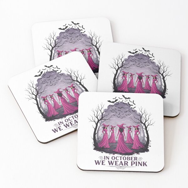 Item preview, In October We Wear Pink - Breast Cancer Awareness Halloween designed and sold by Jaanussar.