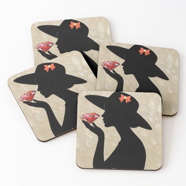 Item preview, Precious Stones into Digital Art Ladies Line Rubies designed and sold by QuasarDigitalSurrealism.