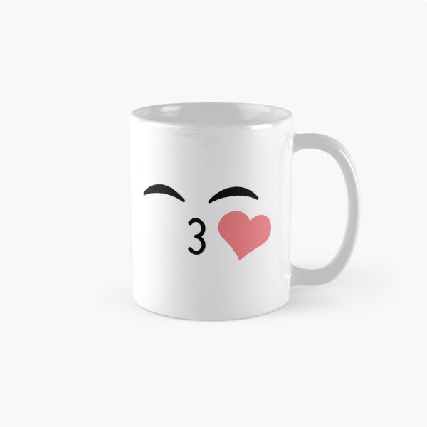 Item preview, Cute kawaii kiss mouth face designed and sold by BlushyPrint.
