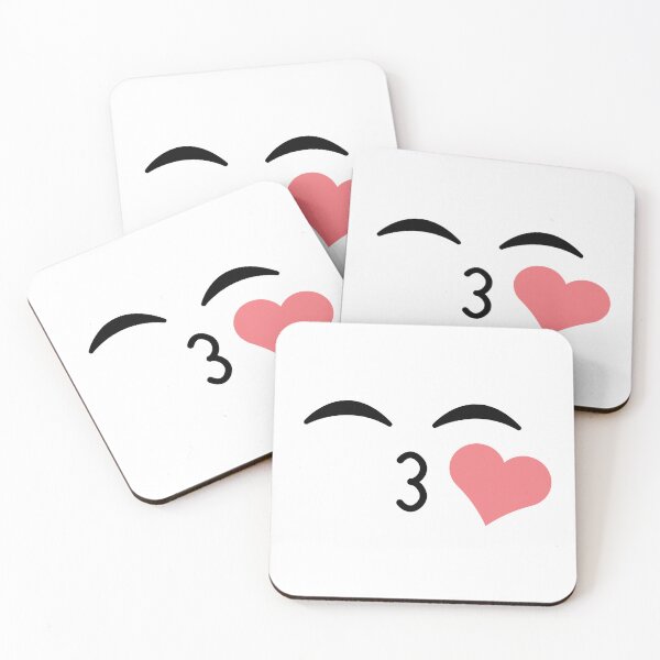 Item preview, Cute kawaii kiss mouth face designed and sold by BlushyPrint.