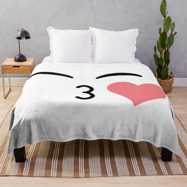 Item preview, Cute kawaii kiss mouth face designed and sold by BlushyPrint.