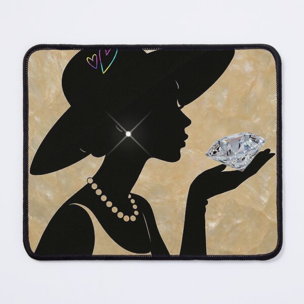 Item preview, Precious Stones into Digital Art ladies Line Diamonds designed and sold by QuasarDigitalSurrealism.