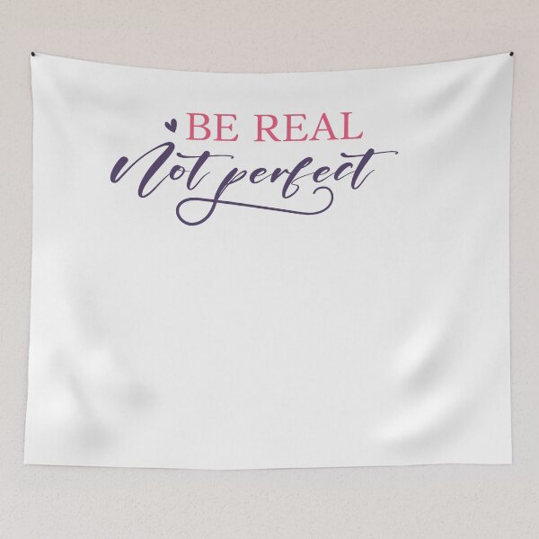 Item preview, be real not perfect designed and sold by artcultreone.
