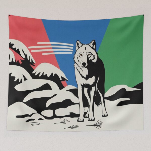 Item preview, Lifestyle Hub: Brown Bear on Rocky Outcropping Wildlife Art designed and sold by M&M Lifestyle Hub.