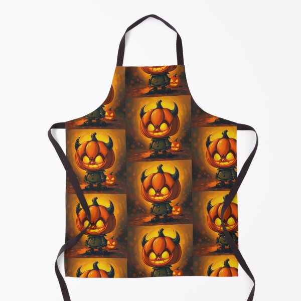 Item preview, Halloween Cute Pumpkin child character art illustration kawaii trick or treat designed and sold by Vintage Designs +.